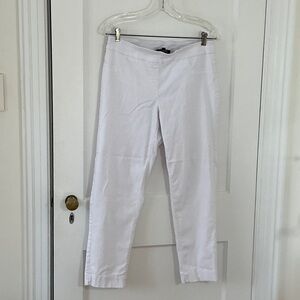 Women's Slimsation Cropped Skinny Pants in bright white, size 10p